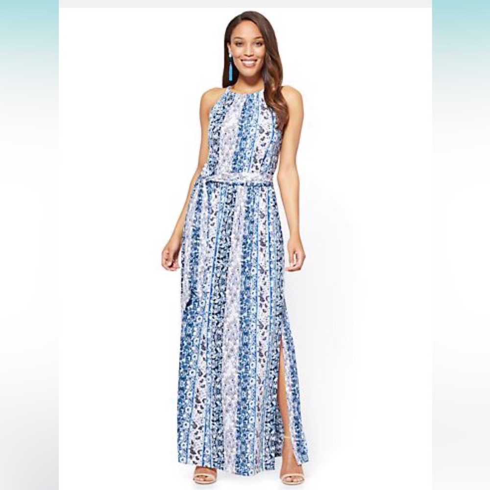 Beautiful Blue Sundress New York & Co